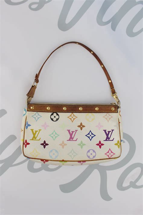 louis vuitton small bag white